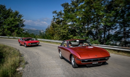 50th Lamborghini Espada & Islero Anniversary Tour 4 - Salone Auto Torino Parco Valentino