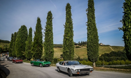 50th Lamborghini Espada & Islero Anniversary Tour 12 - Salone Auto Torino Parco Valentino