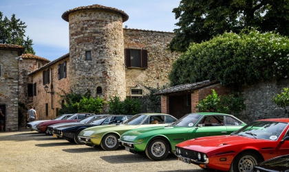 50th Lamborghini Espada & Islero Anniversary Tour 13 - Salone Auto Torino Parco Valentino
