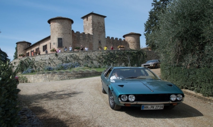 50th Lamborghini Espada & Islero Anniversary Tour 17 - Salone Auto Torino Parco Valentino