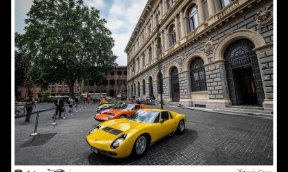 50th Lamborghini Miura Anniversary Tour 5 - Salone Auto Torino Parco Valentino