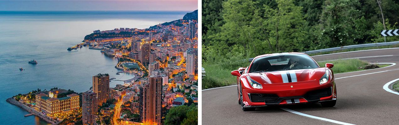 Ferrari Tours - Monte Carlo